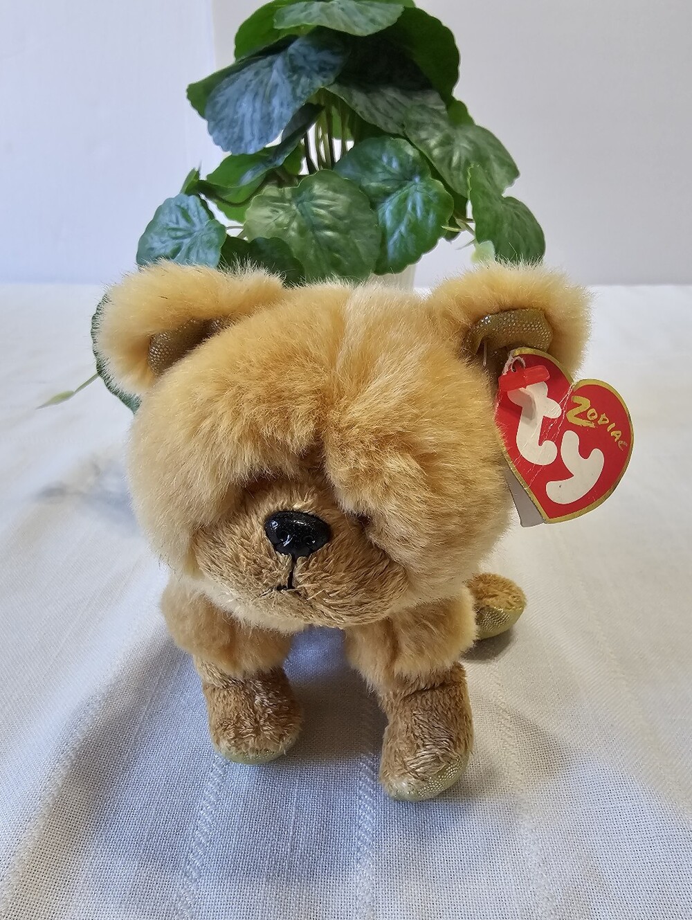 Vintage 2000 Ty Beanie Baby Zodiac Dog Chinese Zodiac Plush #4326 Retired